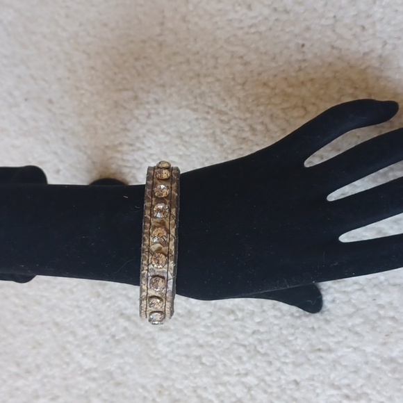 Gothic Rhinestone Choker Bracelets Watch - Picture 6 of 12